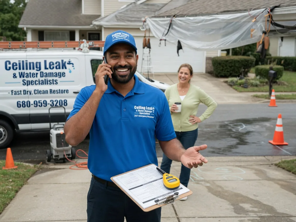 Ceiling Leak Cleanup Brownville Junction, ME FAQs